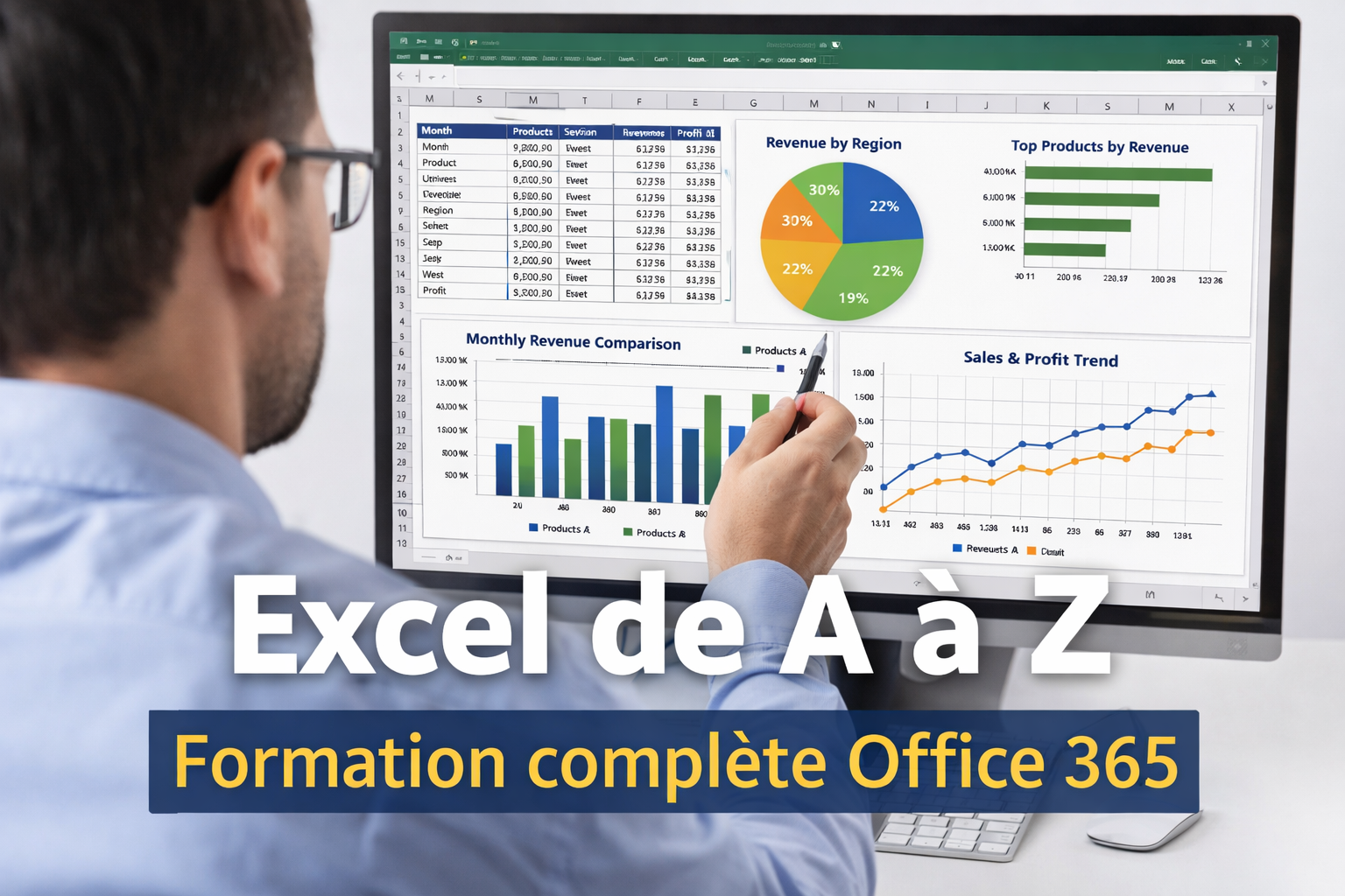 Apprenez Microsoft Excel (Office 365)